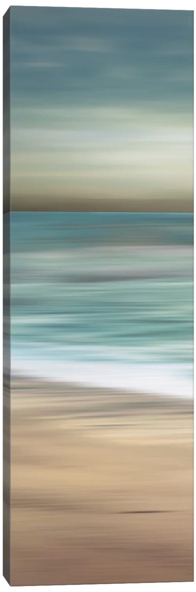 Ocean Calm I Canvas Art Print - 3-Piece Beach Art
