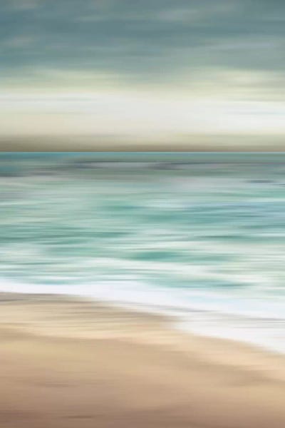 Large Art for Bathroom - Canvas Prints: Ocean Calm II by Tandi Venter