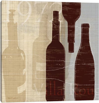 Bordeaux I Canvas Art Print - Wine Art