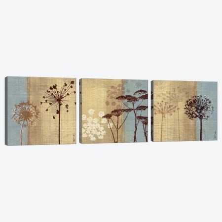 Silhouettes In The Breeze Triptych Canvas Print Set #TAN3HSET001} by Tandi Venter Canvas Art