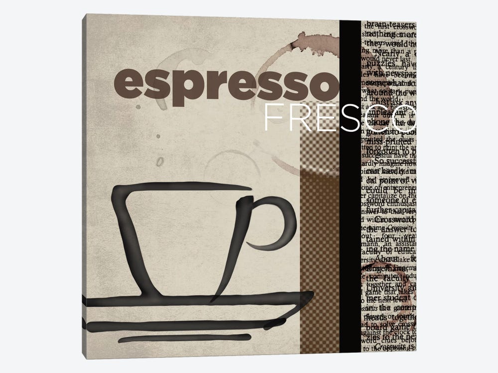 Espresso Fresco by Tandi Venter 1-piece Canvas Artwork