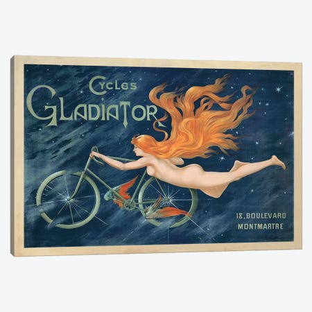 Cycles Gladiator, 1895 Ca. Canvas Print #TAP28} by Top Art Portfolio Canvas Artwork