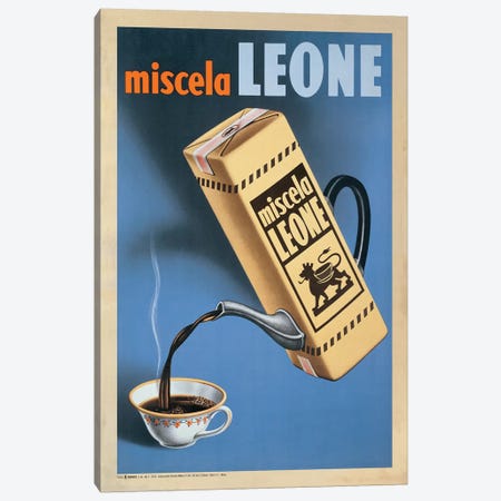 Miscela Leone, 1950 Canvas Print #TAP32} by Top Art Portfolio Canvas Art Print