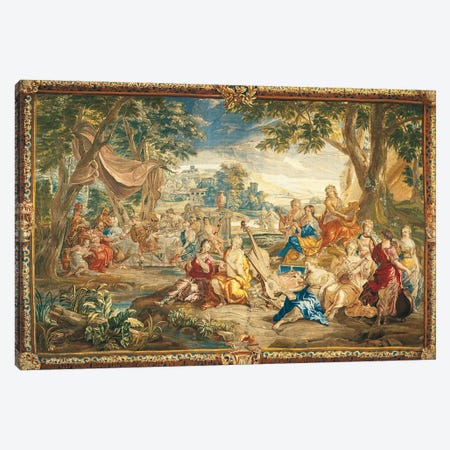Brussels Tapestry, 18th Century Canvas Print #TAP37} by Top Art Portfolio Canvas Art