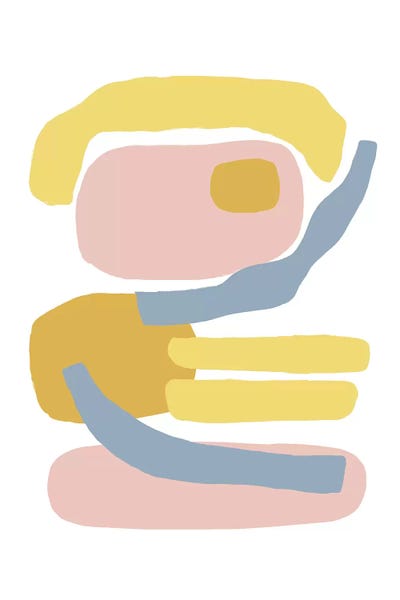 Pink Light Studio: Abstract Shapes by Alison Tauber