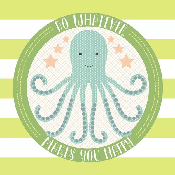 Octopi: Deep Blue Sea II by Alison Tauber