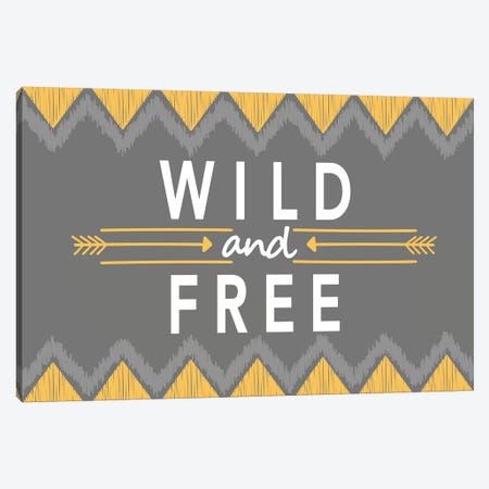 Wild And Free Canvas Print #TAU7} by Alison Tauber Canvas Art Print