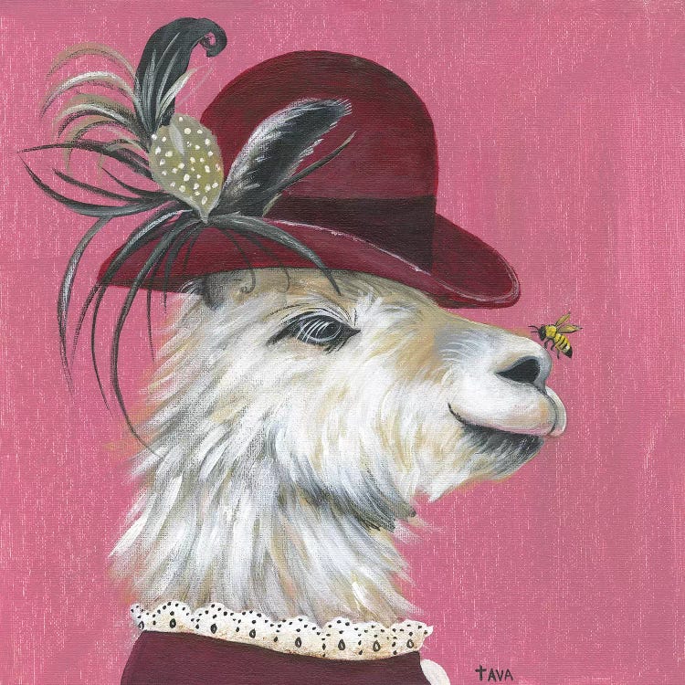 Llama and Bee by Tava Studios wall art