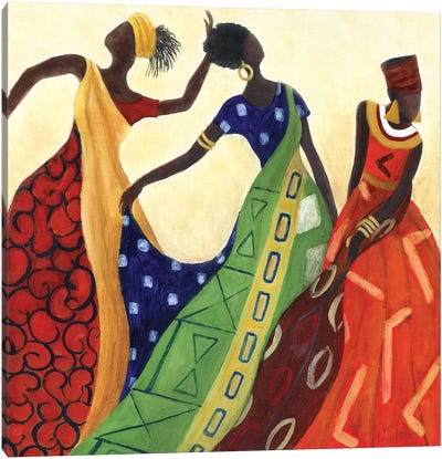 Women of Marrakesh I Canvas Art Print - Africa Art