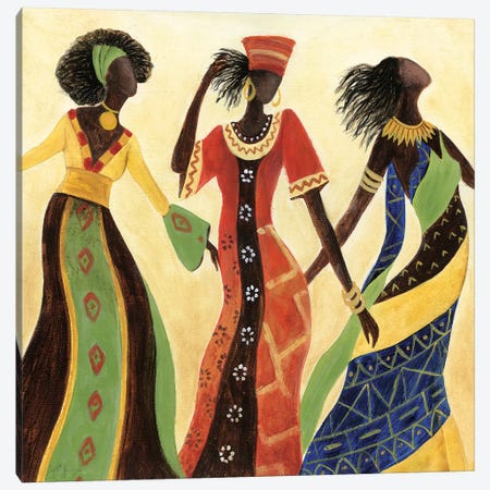 Women of Marrakesh II Canvas Print #TAV129} by Tava Studios Canvas Art