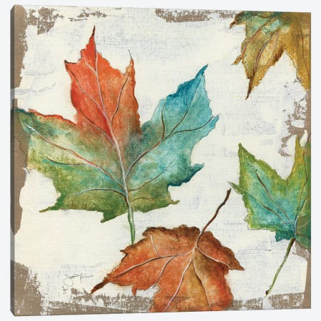 Fall Leaves Canvas Print #TAV12} by Tava Studios Canvas Print