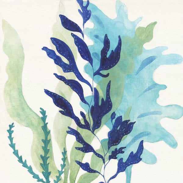 Kids Ocean Life Art: Blue Coral II by Tava Studios