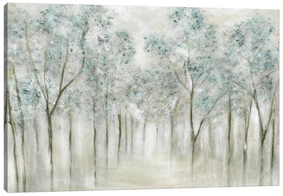 Neutral Spring Canvas Art Print - Tree Art