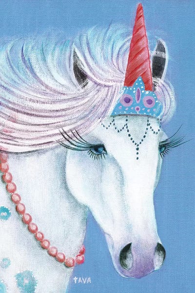 Kids Fantasy Art: Unicorn I by Tava Studios