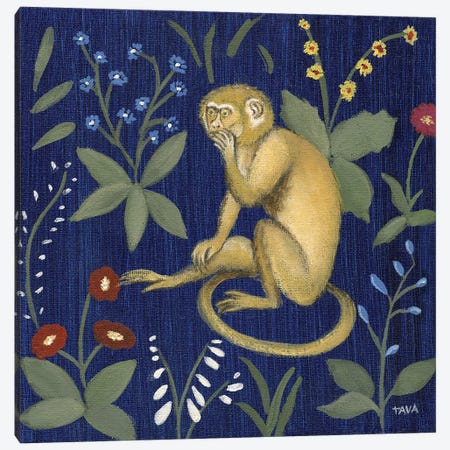Venezia Monkey Garden III Canvas Print #TAV190} by Tava Studios Canvas Print
