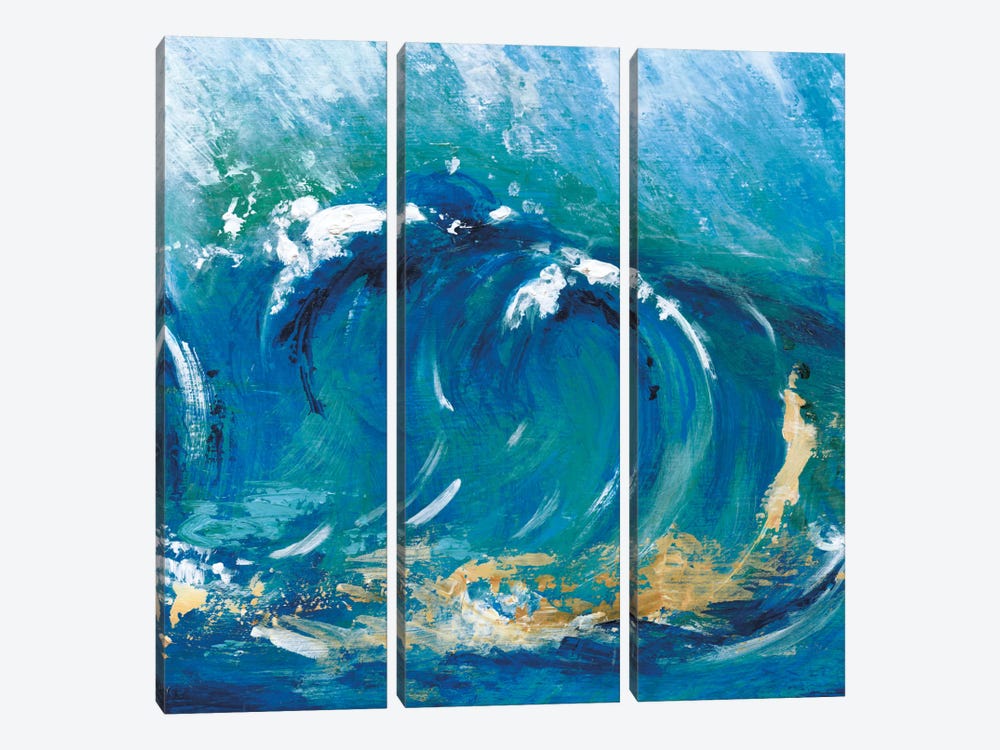 Big Surf I by Tava Studios 3-piece Canvas Print