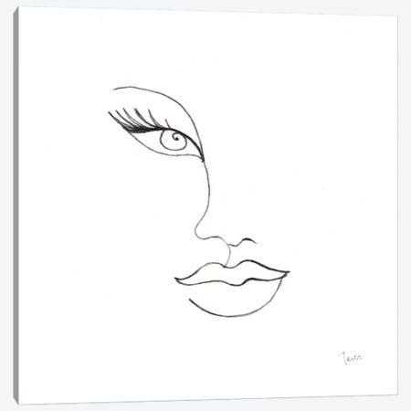Vogue Look II Canvas Print #TAV231} by Tava Studios Canvas Art