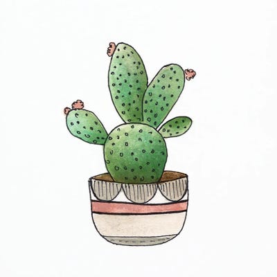 Boho Greenery III by Tava Studios art print