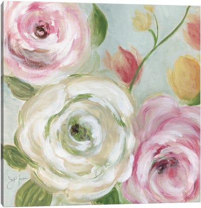 Rose Garden Canvas Art Print - Tava Studios