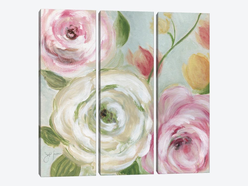 Rose Garden by Tava Studios 3-piece Canvas Wall Art
