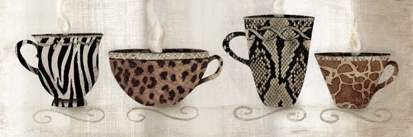 Animal Patterns: Coffee Skins I by Tava Studios