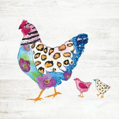 Funky Chicken by Tava Studios acrylic art print