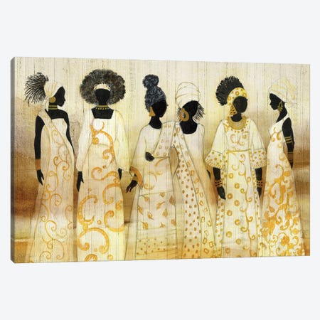 Six Queens Canvas Print #TAV302} by Tava Studios Canvas Art
