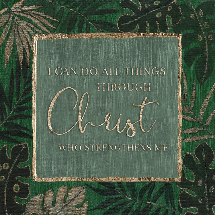Christ Strengthens by Tava Studios wall art