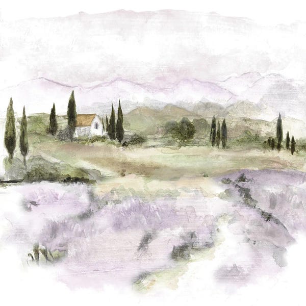 Barns: Elegant Lavender IV by Tava Studios