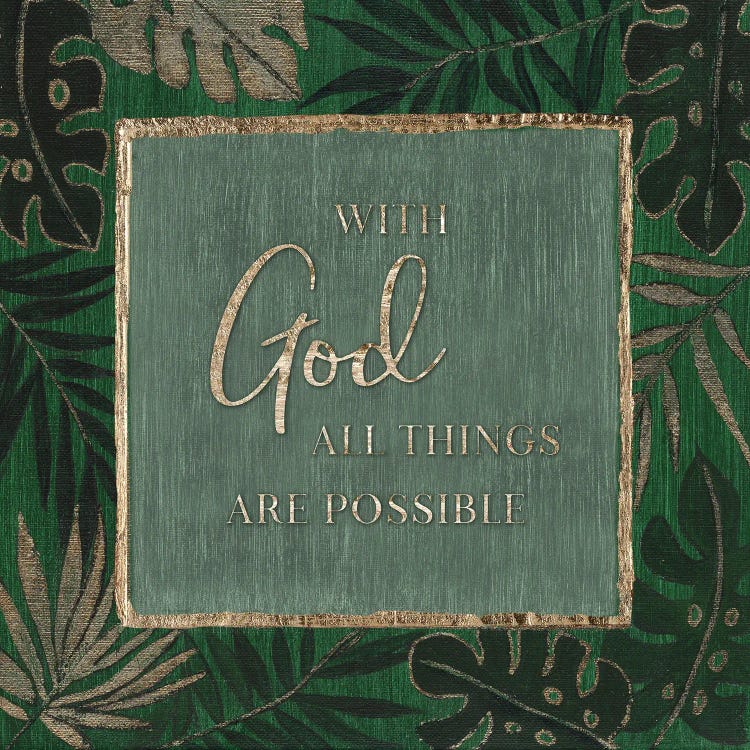 With God by Tava Studios wall art
