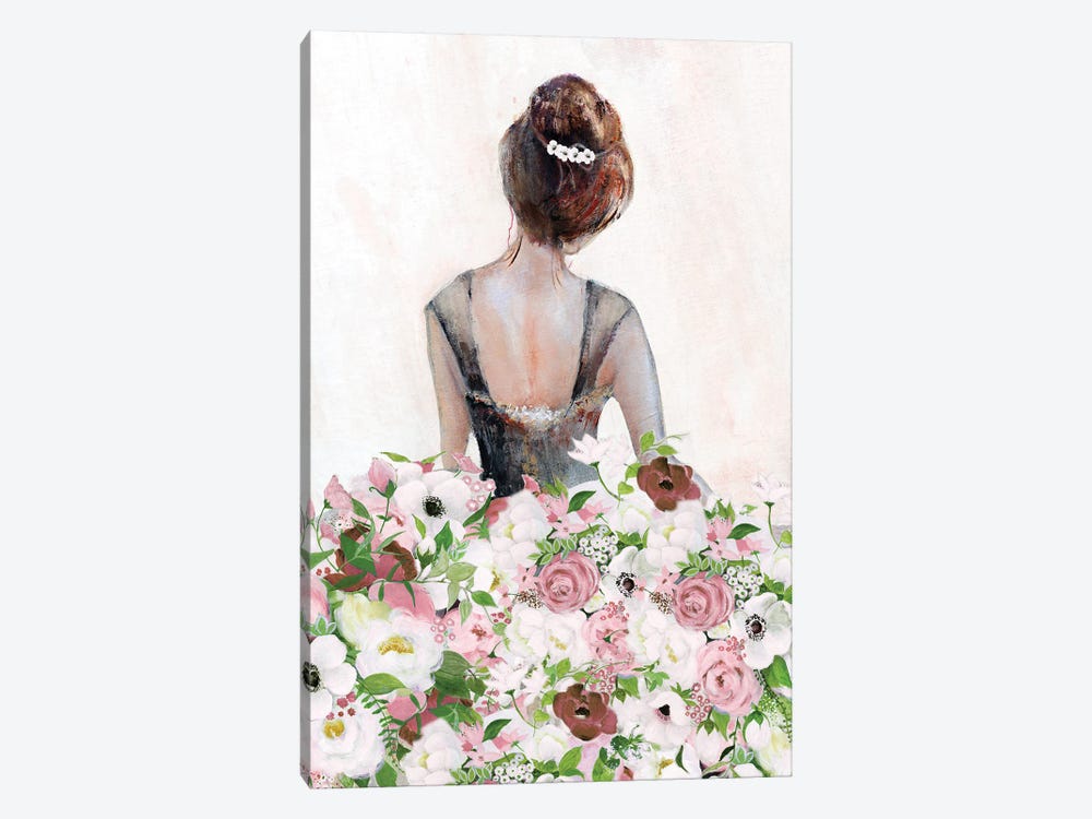Beautiful Floral Contemplation I by Tava Studios 1-piece Art Print