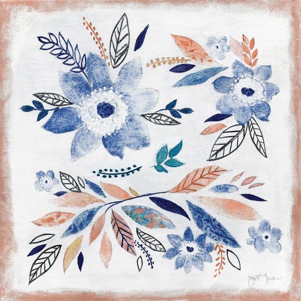 French Country Décor: La Fleur I by Tava Studios