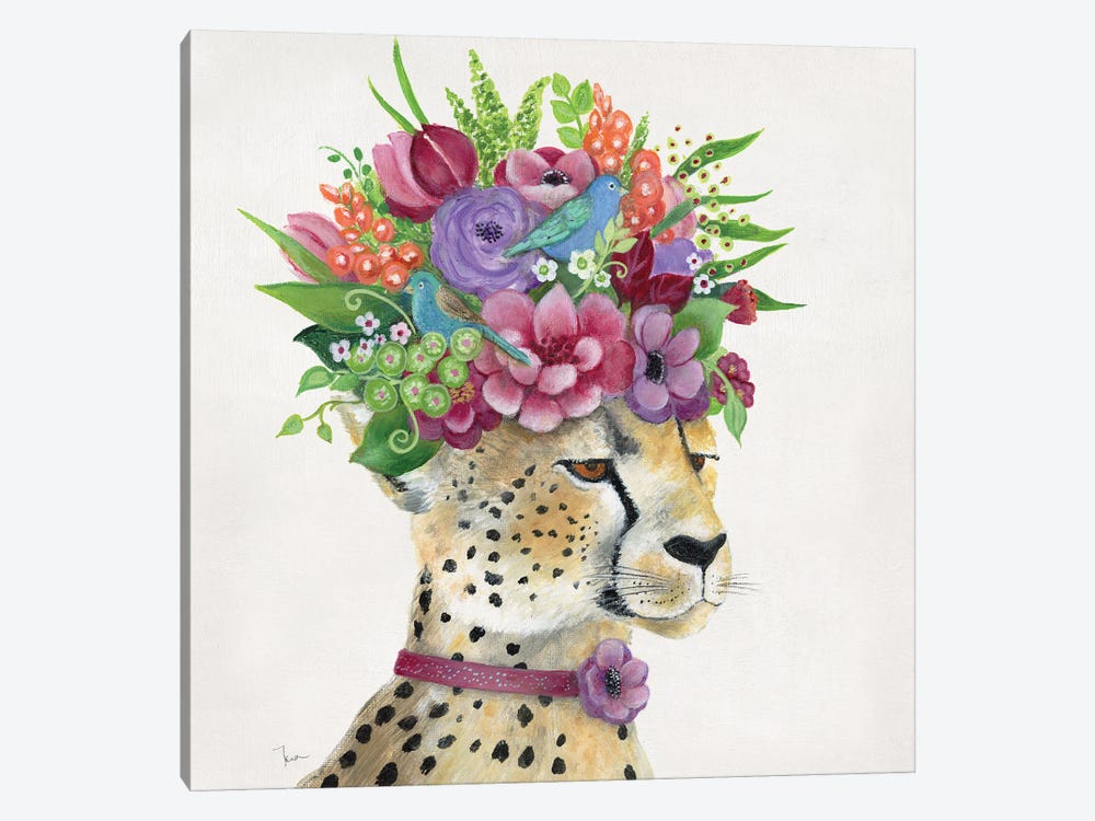 Royale Cheetah Canvas Artwork by Tava Studios | iCanvas