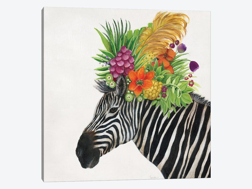Royale Zebra by Tava Studios 1-piece Art Print