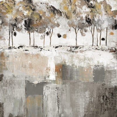 Tree Panorama by Tava Studios framed canvas print