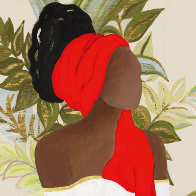 All That Beauty I by Tava Studios framed canvas print