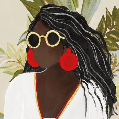 All That Beauty II by Tava Studios framed canvas print