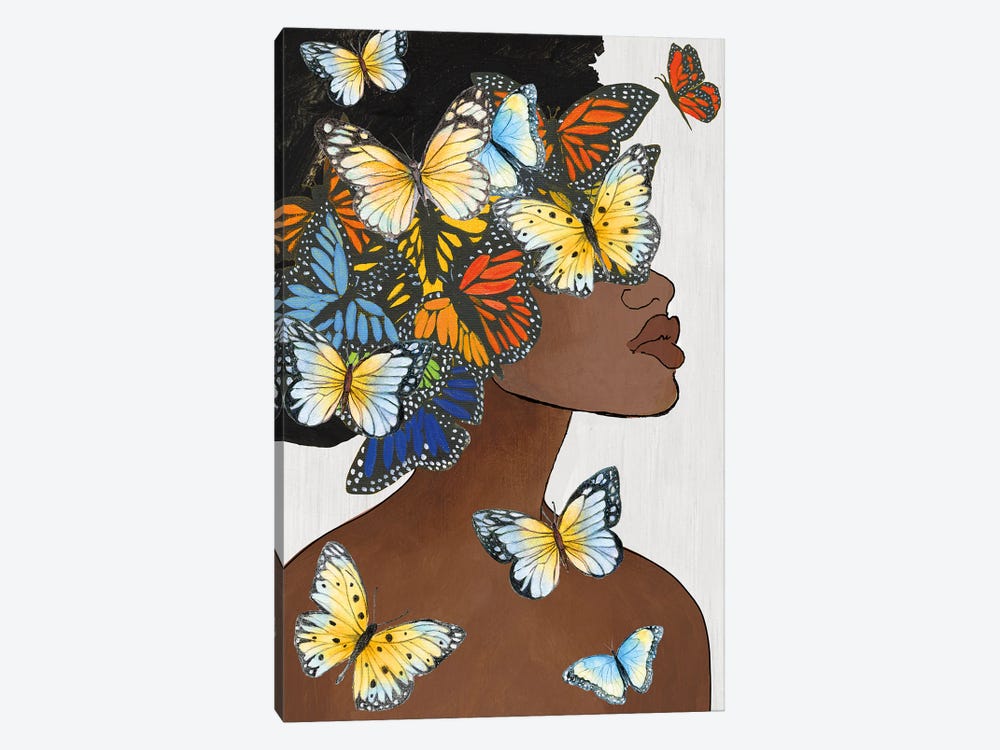 Butterfly Way by Tava Studios 1-piece Canvas Artwork