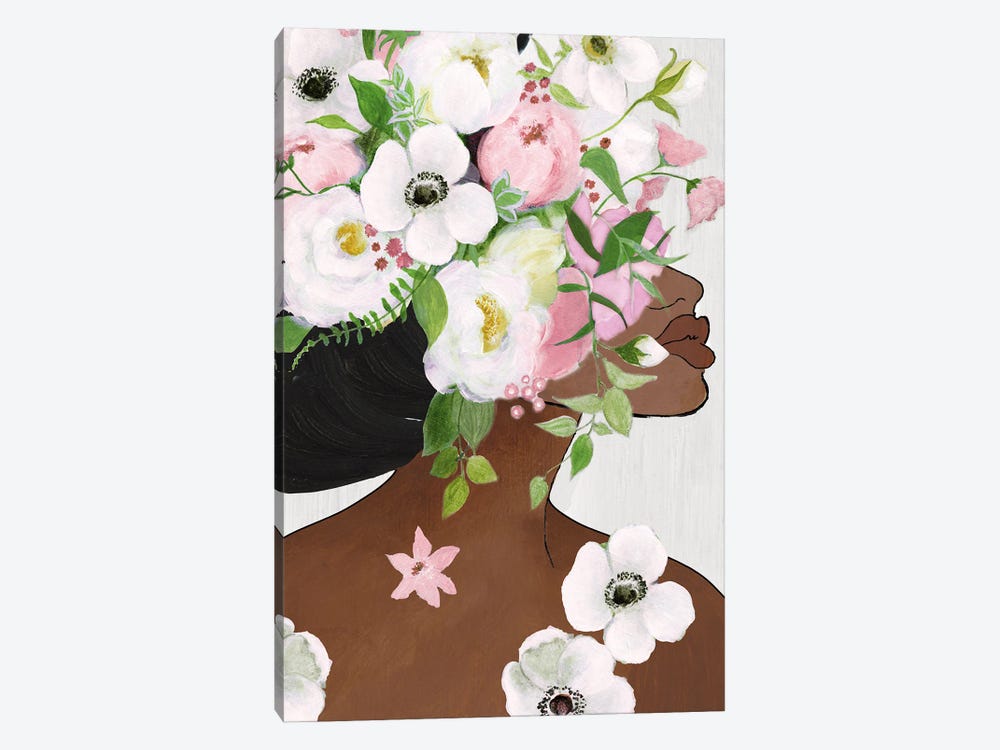 Floral Way by Tava Studios 1-piece Canvas Wall Art
