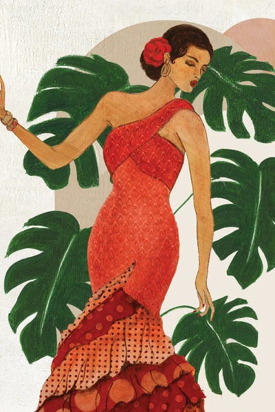 Fashion Lover: Vestido Rojo I by Tava Studios