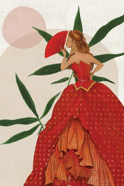 Tava Studios: Vestido Rojo II by Tava Studios