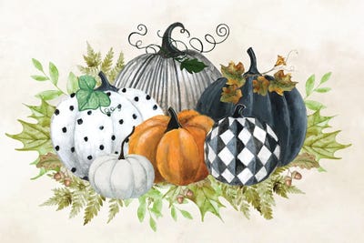 Tava Studios - Steelpix Metal Wall Art: The Pumpkin Patch by Tava Studios