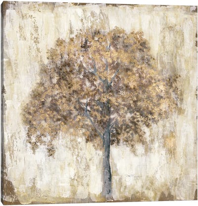 Venetian Gold Tree Canvas Art Print - Tava Studios