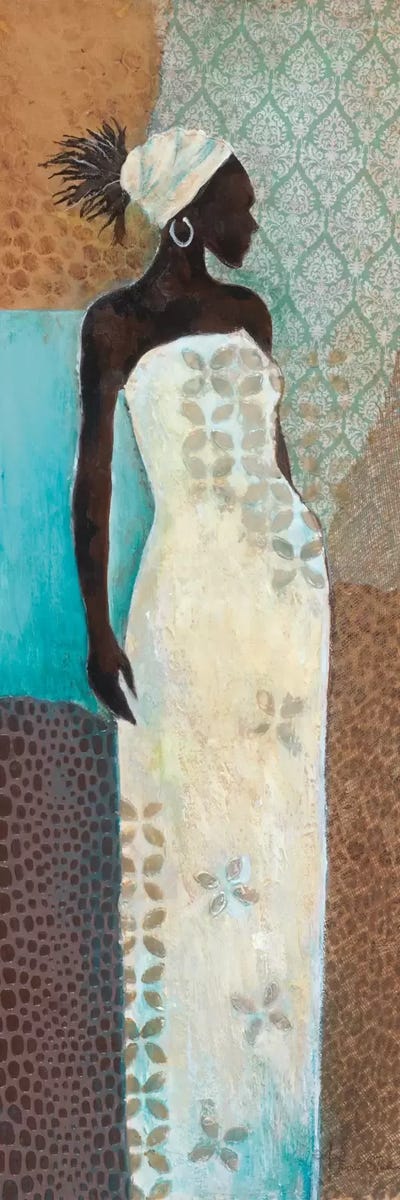 Dressed To Shine I by Tava Studios multi panel art