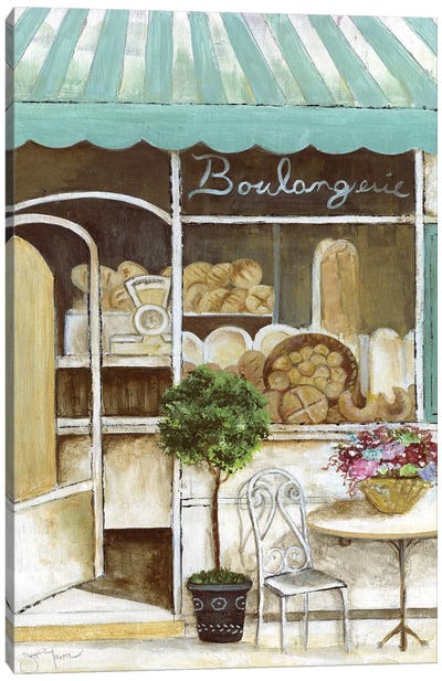 Boulangerie Canvas Art Print - French Cuisine Art