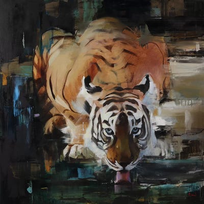 Twilight Shadow by Tatyana Yabloed framed canvas print