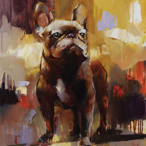 Boston Terriers: Gentleman by Tatyana Yabloed