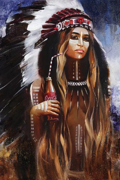 Supernova by Tatyana Yabloed framed canvas print