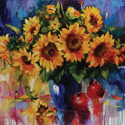 Golden Secret by Tatyana Yabloed canvas print