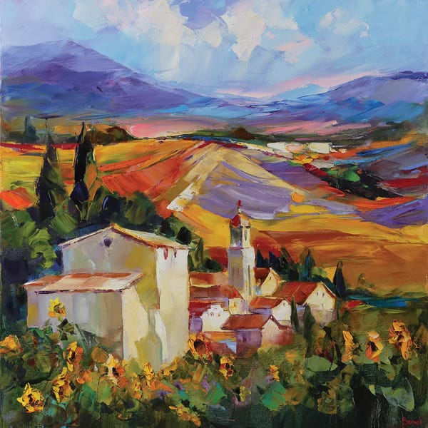 Mediterranean Décor: Tuscan Love Story by Tatyana Yabloed